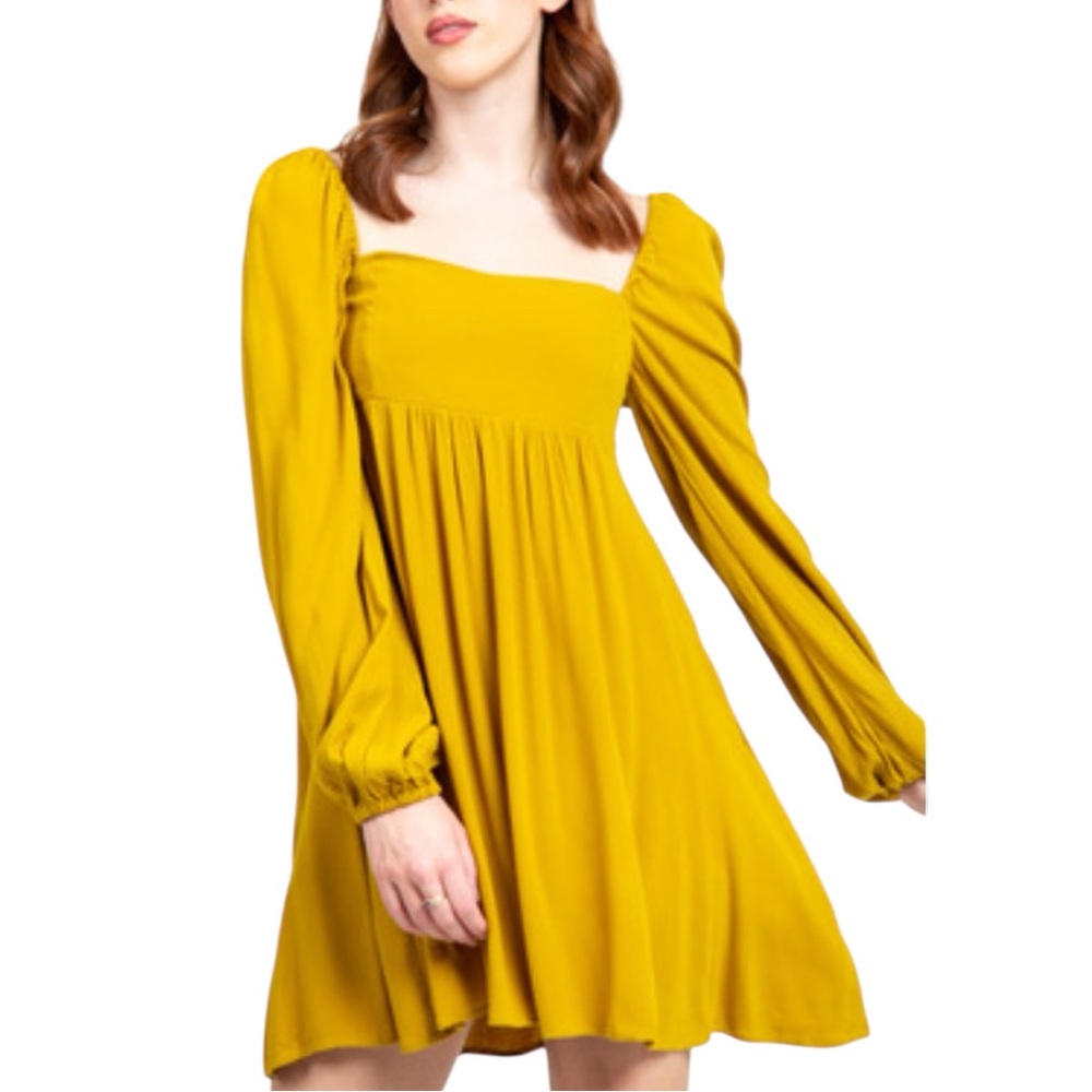 Jackson Rowe Ferrah Orche Yellow Dress